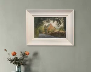 Irish cottage mullinanvat painting Deirdre hayes