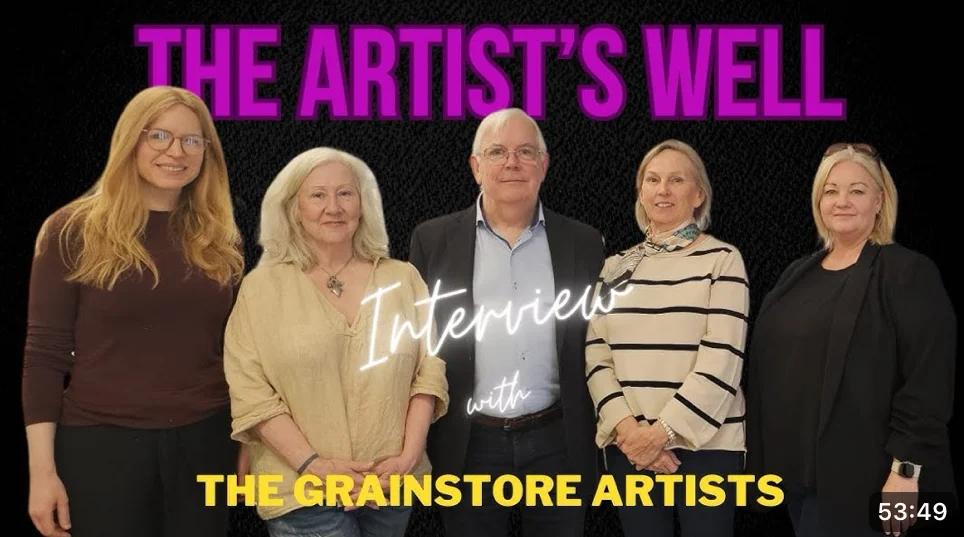 Artist well interview Alan Clarke Deirdre hayes Louise newman denise kevany Siobhan hearaty