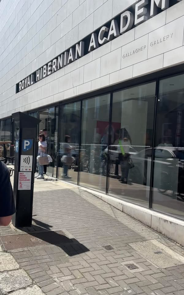    Royal Hibernian Academy on Ely Place in Dublin during the 196th RHA Annual Exhibition.